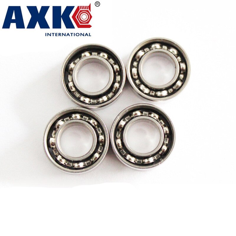 Axk 5  ġ ȸ  峭    Ÿ θ  ̺긮   R188/Axk 5 Pcs Open Style Stainless Cage Hybrid Ceramic Bearing R188 For Fidget Spinner To